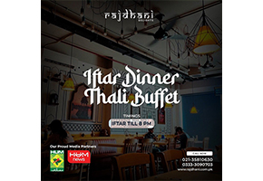 Rajdhani Delights Karachi Iftar Dinner Thali Buffet For Rs.1400image-432