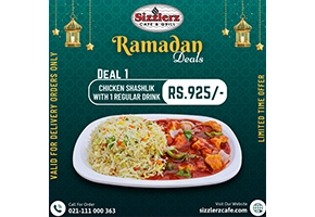 Sizzlerz Cafe & Grill Ramadan Deal 1 For Rs.925image-436