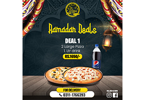 RH Pizza Ramadan Deal 1 For Rs.1650image-964