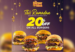 The Burger Shack Ramadan Offer 20% off on All Burgersimage-969