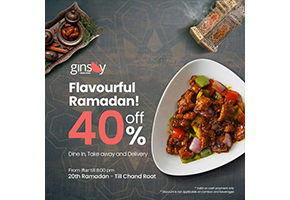 Ginsoy 40% off on Entire menuimage-451