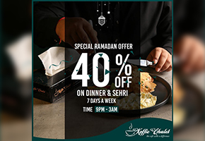 Koffie Chalet 40% off on Dinner & Sehriimage-452