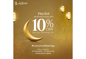 Jafferjees! This Eid 10% off on All Productsimage-422
