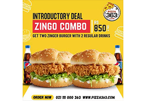 Pizza 363 Ramadan Zingo Combo For Rs.850image-986