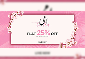 Mother's Day sale at Nishat Linen with flat 25% off on selected itemsimage-1151
