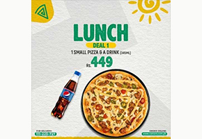 Caesar's Pizza Lunch Deal 1 For Rs.449image-1014
