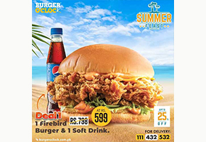 Burger O'Clock Summer Feast Deal 1 For Rs.599image-1015