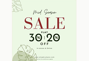 Brumano Mid Season Sale! Flat 30% OFFimage-1190
