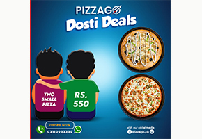 Pizzago Dosti Deal 1 For Rs.550image-1022