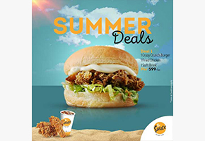 The Sauce Burger Cafe Summer Deal 1 For Rs.599image-1039