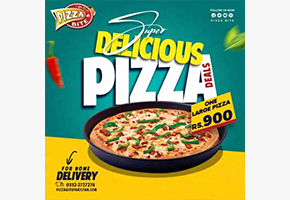 Pizza Bite Super Delicious Pizza Deal 1 For Rs.900
