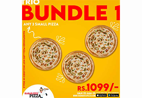 Kababjees Pizza Trio Bundle 1 For Rs.1099image-1042