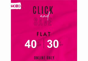 HOBO click saving sale! flat 40% and 30% offimage-345