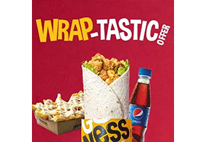 Burger O'Clock Wraptastic Deal For Rs.799image-1053