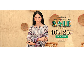 SALITEX Pakistan-freedom Sale: Flat 40% & Flat 25% Off on All Items!image-1250