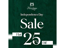 Heritage Jewellers is Offering Flat 30% Off On 14 Augustimage-456