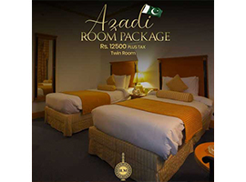 Azaadi Room Package For Rs.12500/- +taximage-480