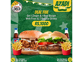 Pizza 363 Offers Azadi Deal 5 For Rs.1000/-image-1073