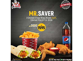 Mr Chicken Offers Saver Deal For Rs.1595/-image-1086