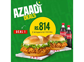 HOB - House Of Burgers Azadi Deal 1 For Rs.814/-image-1088