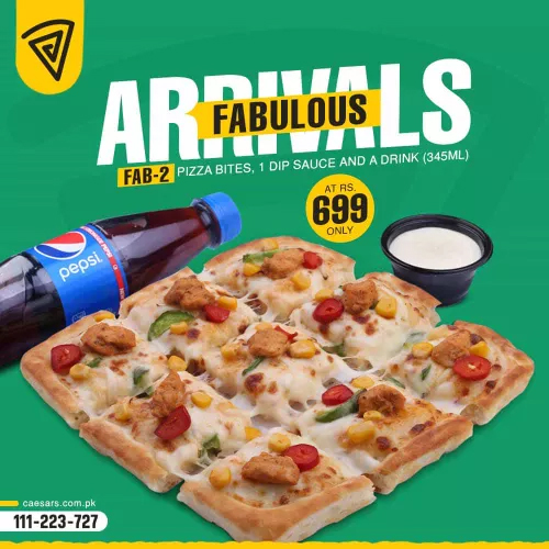 Caesar's Pizza FAB Deal 2 For Rs.699/-image-1230