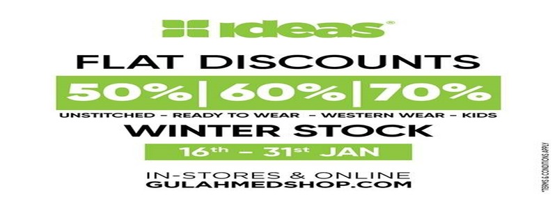Ideas by Gul Ahmed FLAT 50, 60 & 70% Off on Winter Stockimage-493