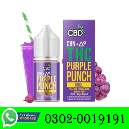 THC VAPE JUICE PURPLE PUNCH IN Abbottabad	03020019191image-167