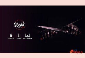 Bank card offers steak cfu 30% discount with bank al habib for hospitality - restaurants