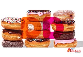 25% off 25% discount on dunkin donuts with bank al habib for food - bakery
