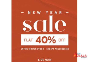 Flat 40%  beechtree new year sale flat 40% off for clothes - women dress