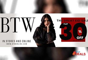 Flat 30%  btw - by the way flat 30% off on eid collection for clothes - women dress