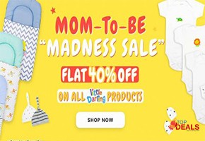 Flat 40%  zubaidas mothershop "mom-to-be" madness sale, flat 40% off for shopping - accessories