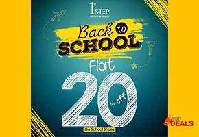 20% off 1st step shoes & bags back-to-school sale! 20% off for shopping - bags