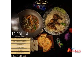Rs 4499 saltanat restaurant deal 4 for rs.4499/- for hospitality - restaurants