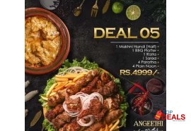 Rs 4999 angeethi wow deal 5 for rs.4999/- for hospitality - restaurants