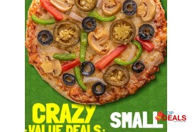 Rs 349 broadway pizza crazy value deal 1 for rs.349/- for food - pizza