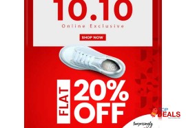 <span>
                                <span style="text-decoration: line-through; opacity: 0.8; ">rs 0</span>
                                <strong> rs 20</strong>
                            </span> bata offers 10.10 sale flat 20% off for shoes - women