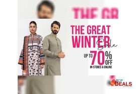 Upto 70% gul ahmed the great winter sale up to 70% off for shopping - clothes