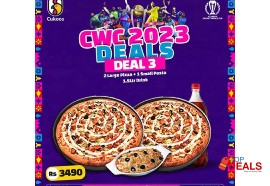 Rs 3490 cukoos cwc 2023 deal 3 for rs.3490/- for food - burger