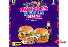 Rs 1090 cukoos cwc 2023 deal 12 for rs.1090/- for food - burger
