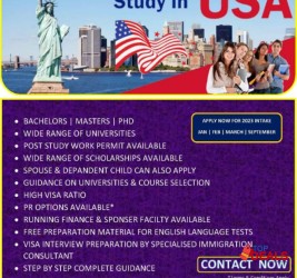 Study in USA Visa Program