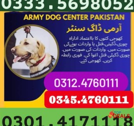 Army Dog Center Sargodha 03124760111