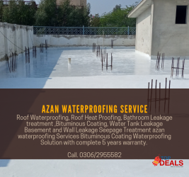 Roof Waterproofing Leakage Water Tank Leakage Seapage Treatment