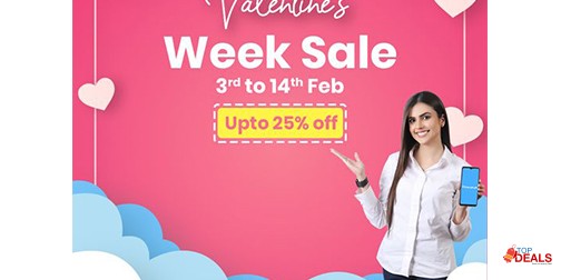 PriceOye Valentines Week Sale Upto 25% Off 