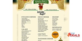 Masalawala Sehri Buffet For Rs.1895 