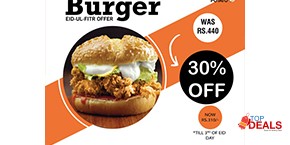 Chick N Potato Eid-Ul-Fitr Offer 1 For Rs.310 