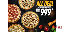 Pizza Point 4 for All Deal 4 Small Pizza in Just Rs.999 
