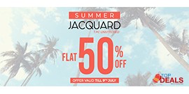 SAYA ! Flat 50% off on Summer Jacquard 