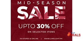 Limelight! UP TO 30% off on Selected Items 