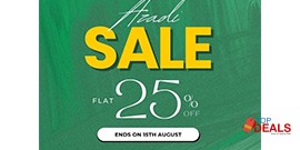 Brumano Azadi Sale! FLAT 25% off 